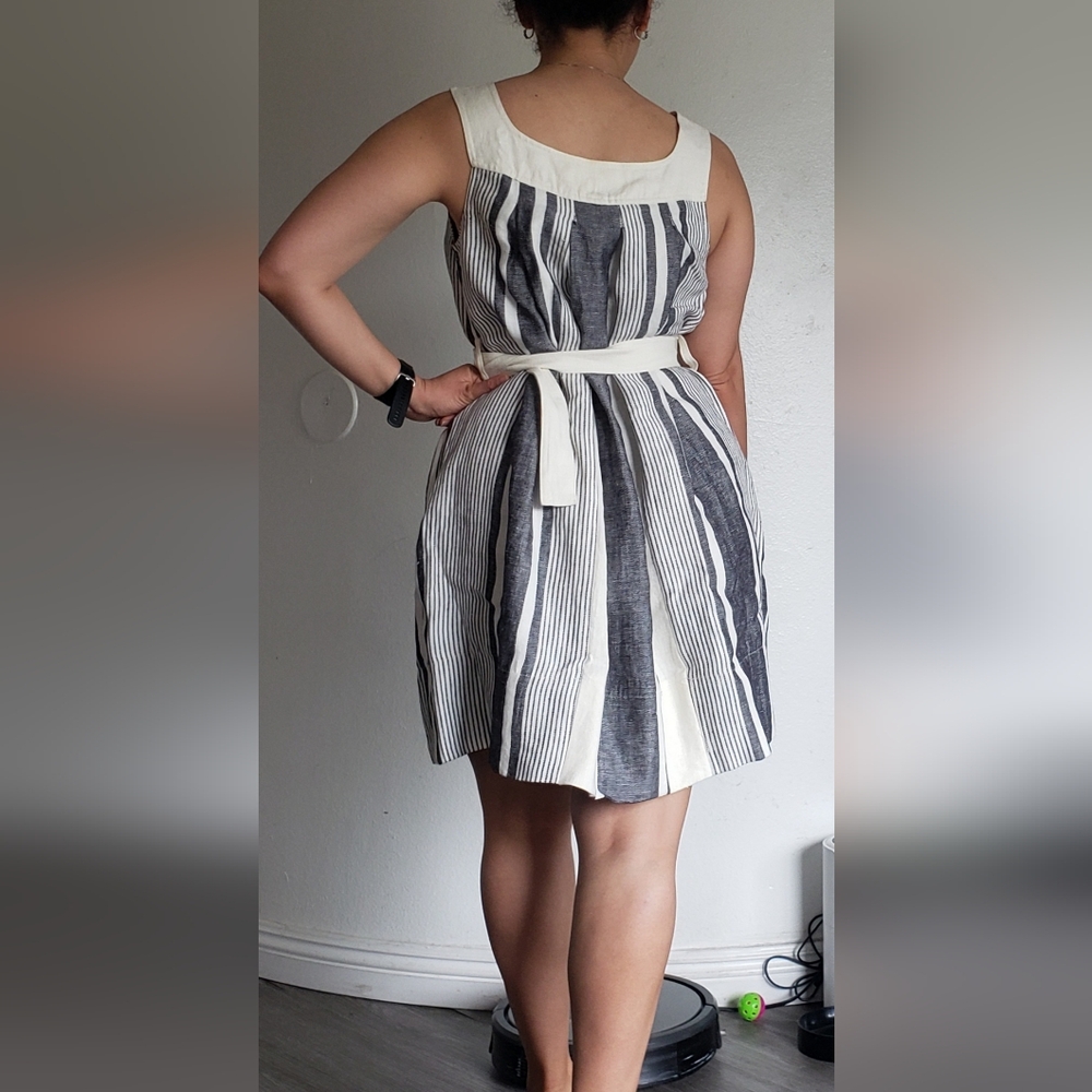 100% LINEN DRESS - Picture 2 of 4